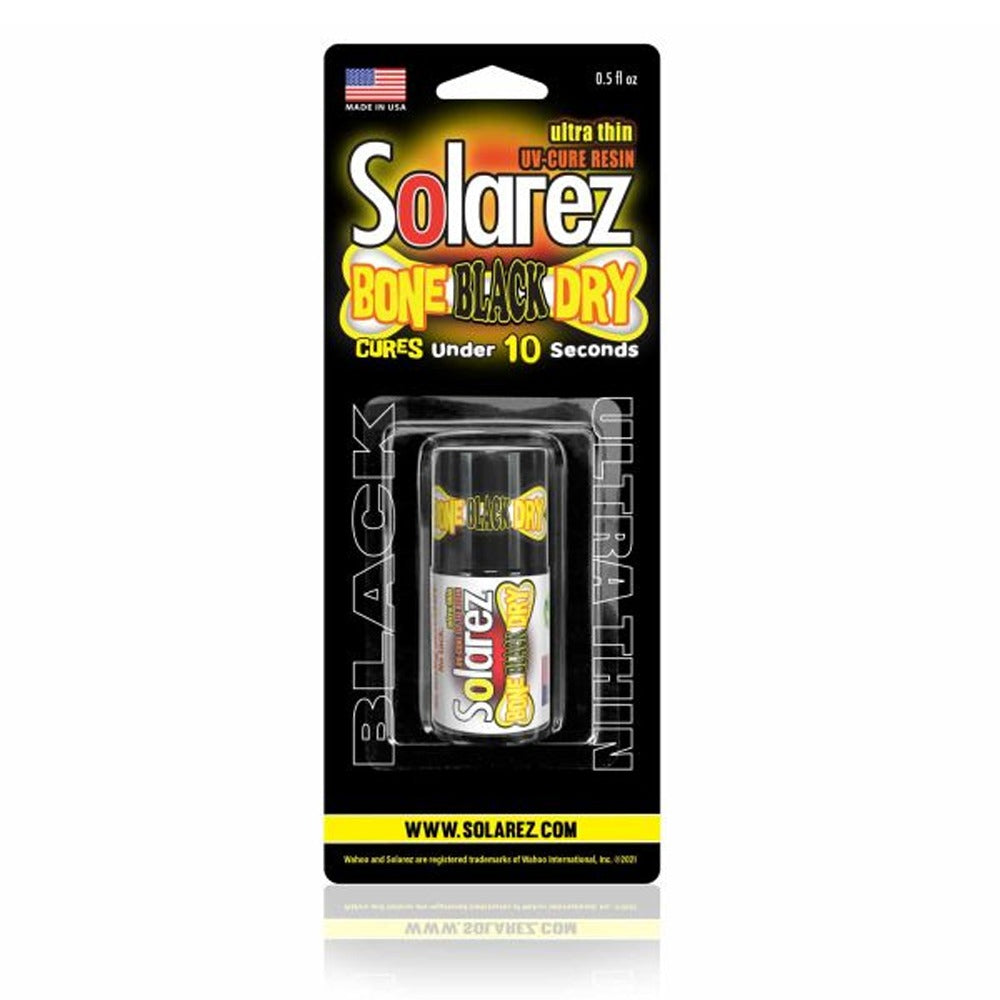 Solarez Ultra Thin Bone‑Dry Black – Brush Applicator