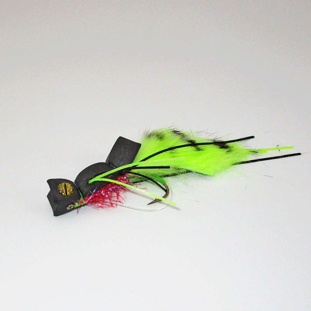 Bass Flipper chartreuse