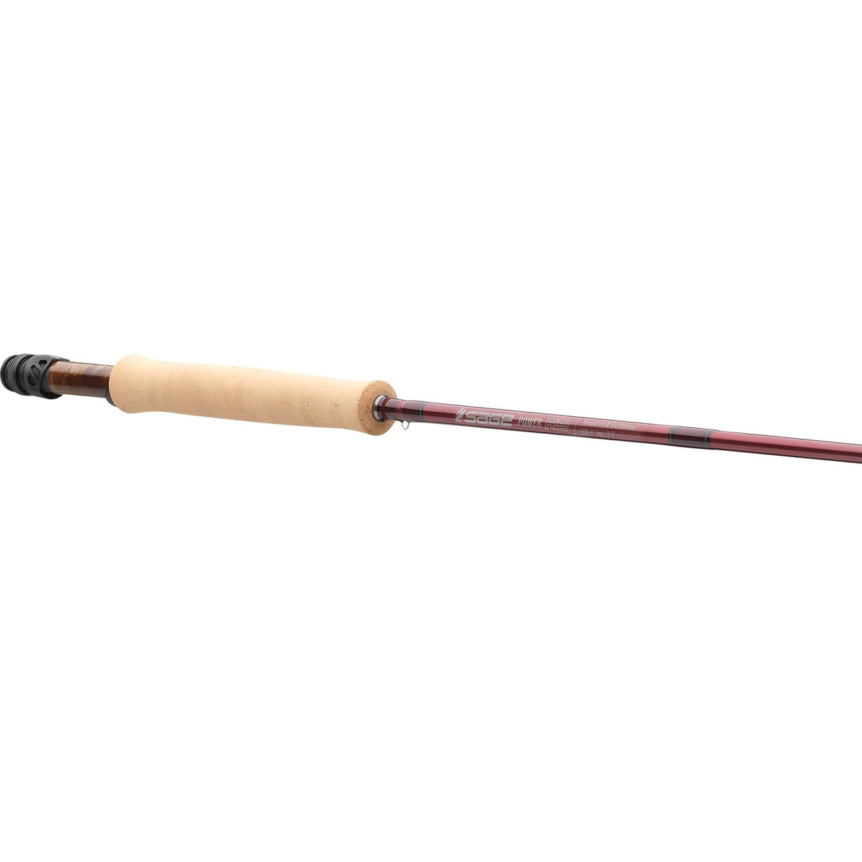 Handle detail: Sage Power R8 cork handle and reel seat