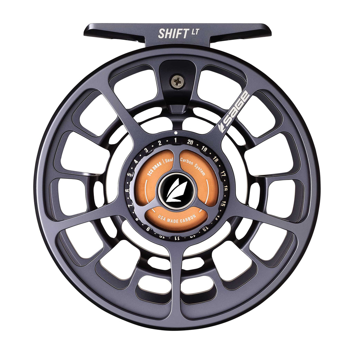Sage Shift LT Reel Squal Back