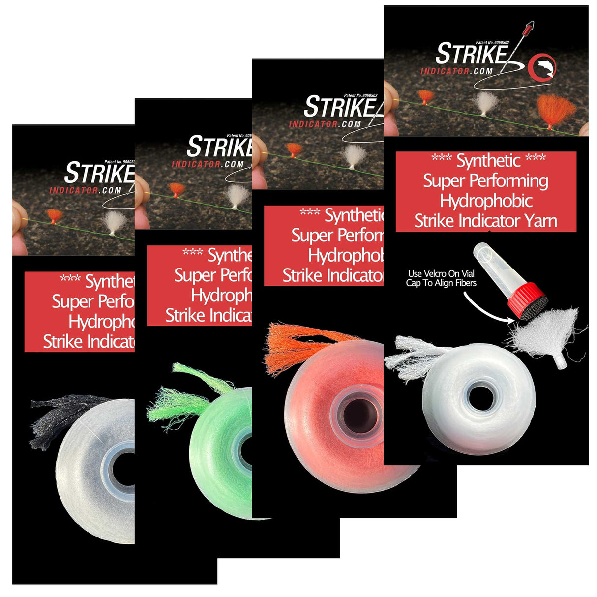 New Zealand Strike Indicator Synthetic Yarn Spool