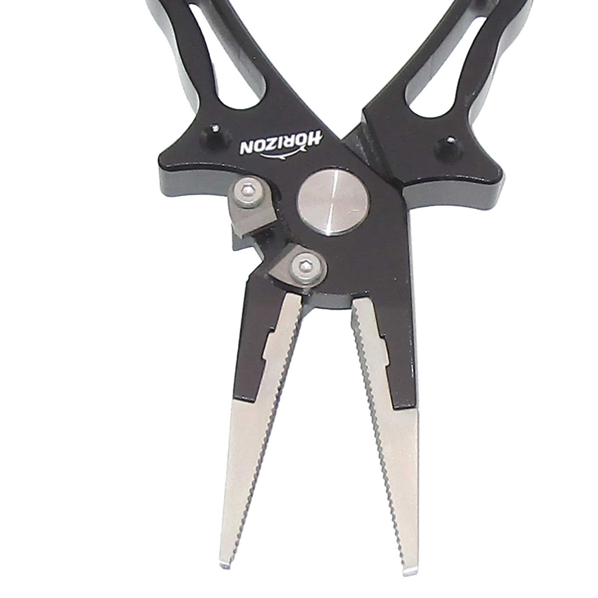 Aluminium Fishing Pliers with sheath black with jaw