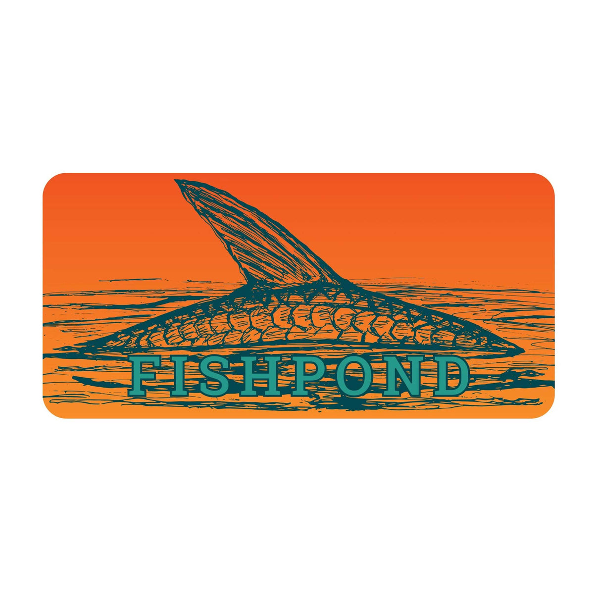 Fishpond Sunrise King Sticker