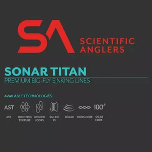 Sonar Titan Fly Lines
