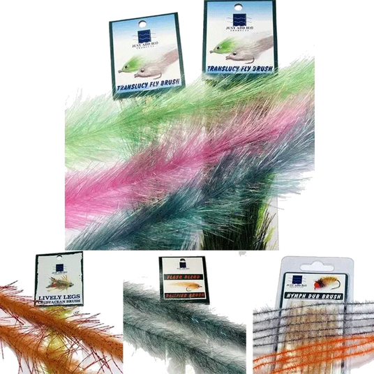 fly tying streamer brushes