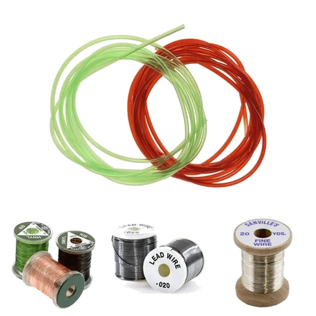 Fly Tying Ribbing, Tubing & Wire
