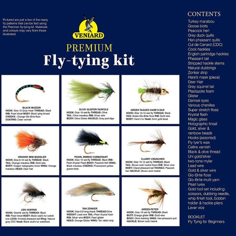 Veniard Premium Fly Tying Kit