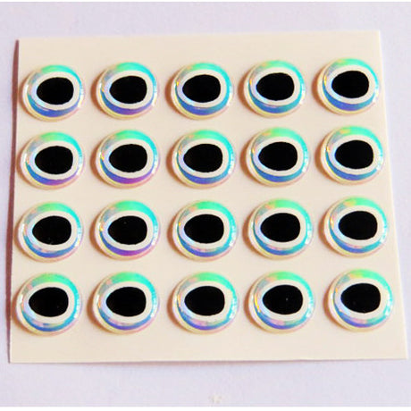 White/Black Frantic Moulded Eye