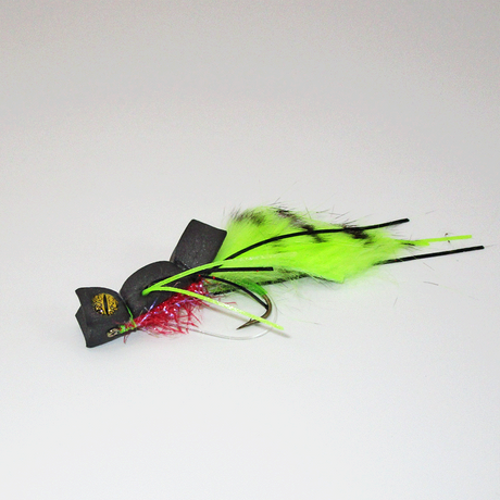 Bass Flipper chartreuse