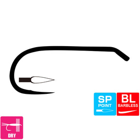 Tiemco TMC100SP-BL Fly Hooks