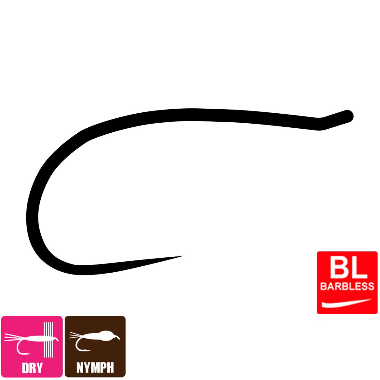 Tiemco TMC226BL Fly Hooks