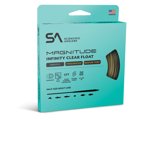Scientific Anglers Magnitude Smooth Infinity Clear Tip Floating Fly Line