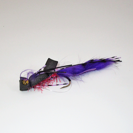 Bass Flipper Black Purple
