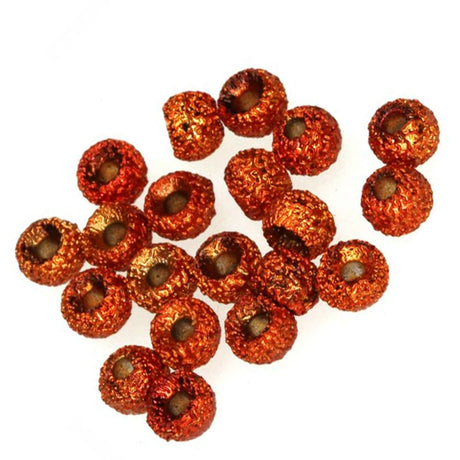 Gritty Brass Beads