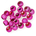 Gritty Brass Beads