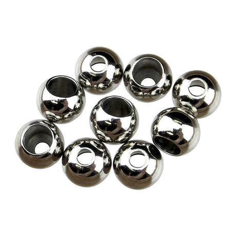 Plummeting Tungsten Beads