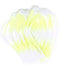 White/Chartreuse Fly Enhancer Legs