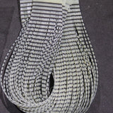 Hareline Grizzly Flutter Legs - Black Barred