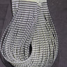 Hareline Grizzly Flutter Legs - Black Barred
