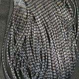 Hareline Grizzly Flutter Legs - Black Barred