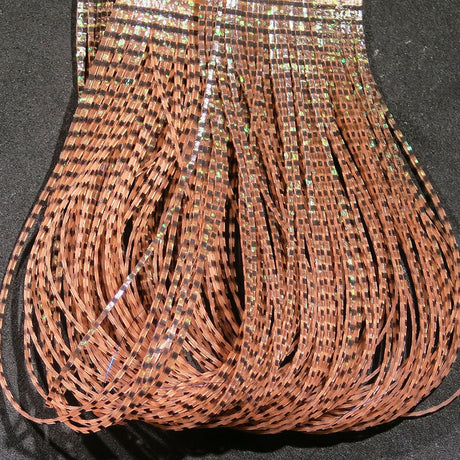 Hareline Grizzly Flutter Legs - Black Barred