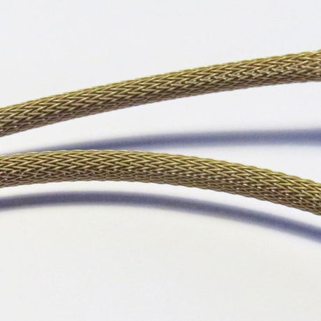 Tan Flexi Fly Braided Tubing