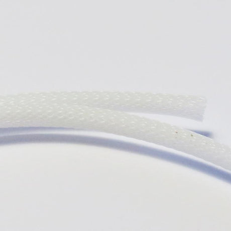 White Flexi Fly Braided Tubing