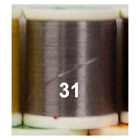 Danville 210D Flat Waxed Thread Grey