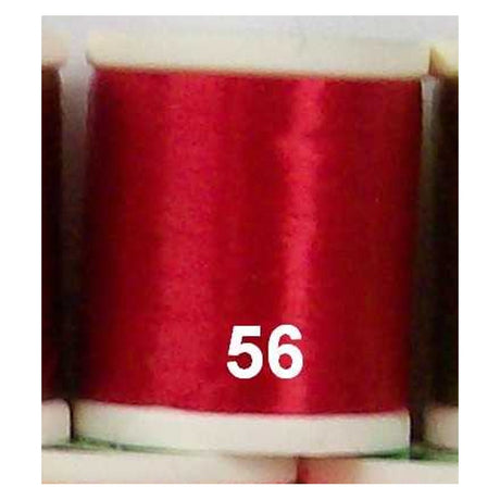 Danville 210D Flat Waxed Thread red