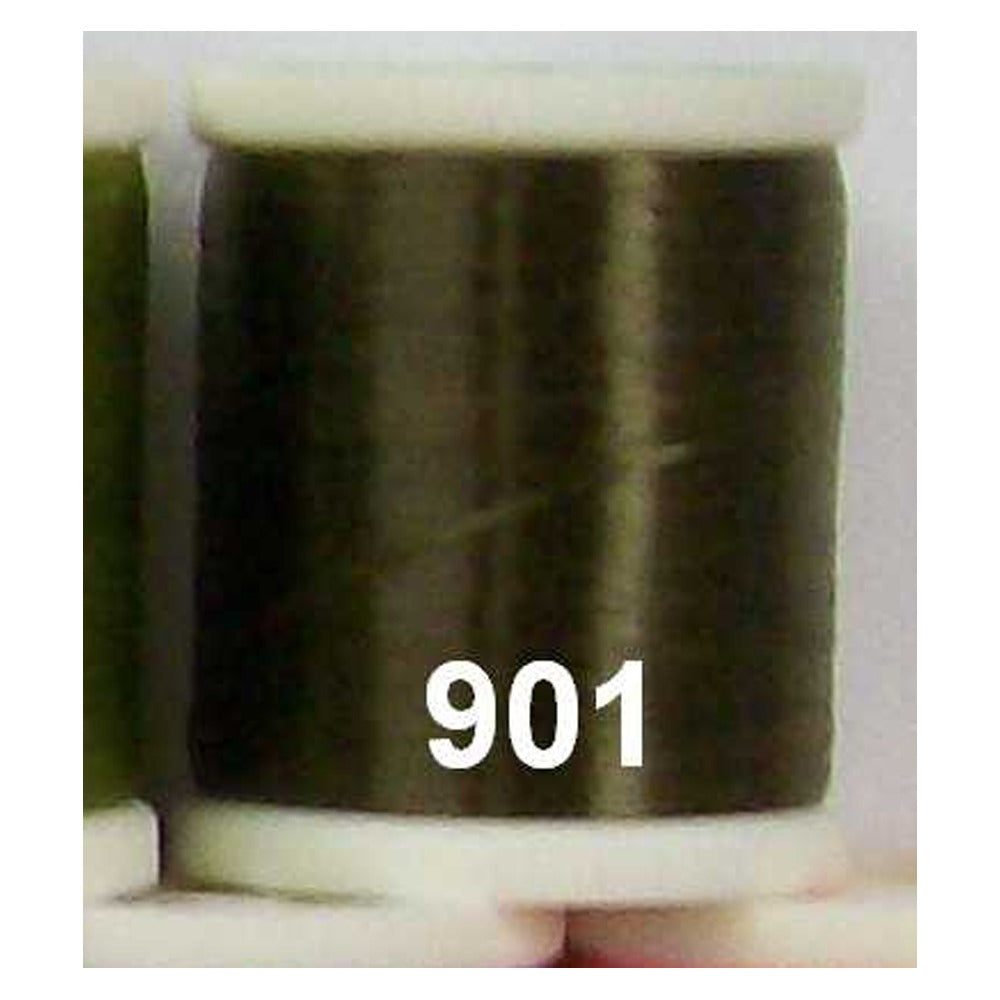 Danville 210D Flat Waxed Thread Peacock Gren