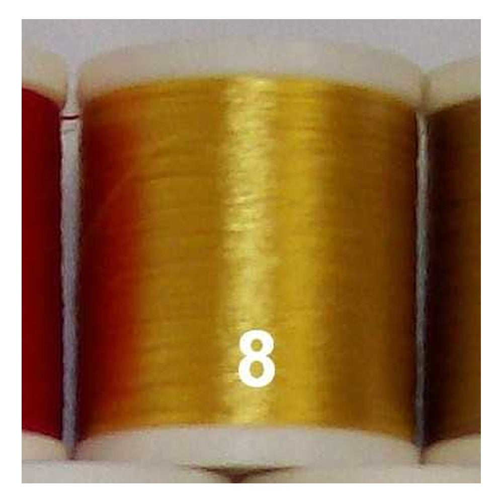 Danville 210D Waxed Flymaster Plus Thread Yellow