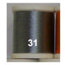 Danville 70D Waxed Flymaster 6/0 Thread Grey