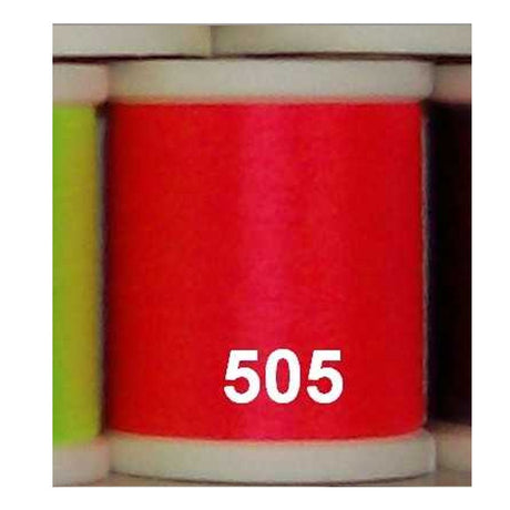 Danville 70D Waxed Flymaster 6/0 Thread Fl Fire Orange