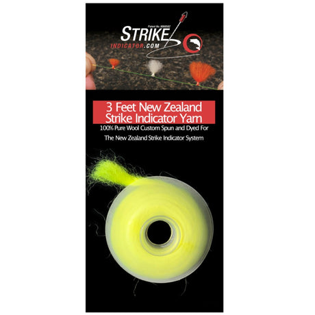 Strike Indicator Wool Spool Yellow