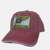 Frontier Fly Fishing Cap - Tarpon - Dark Maroon
