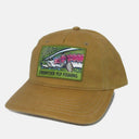 Frontier Fly Fishing Cap - Trout - Dark Tan