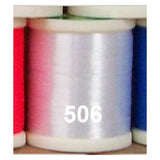 Danville 210D Flat Waxed Thread Fl White