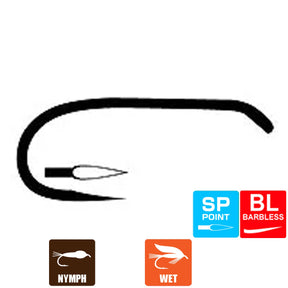 Tiemco TMC3769SP-BL Fly Hooks