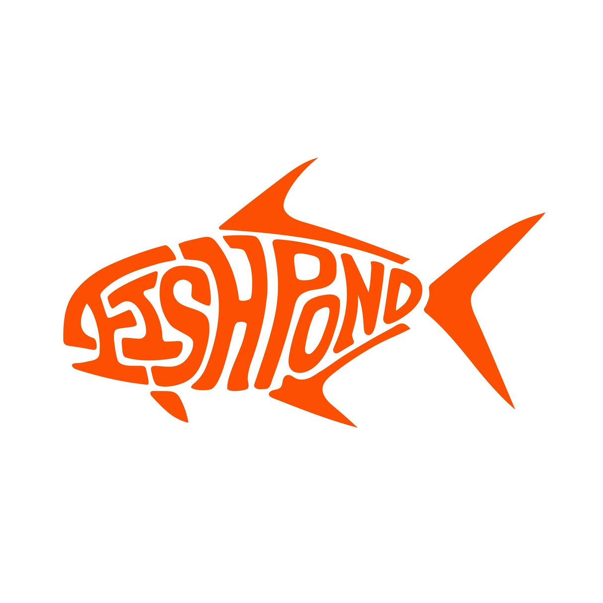 Fishpond Permit Sticker - Die Cut 6"