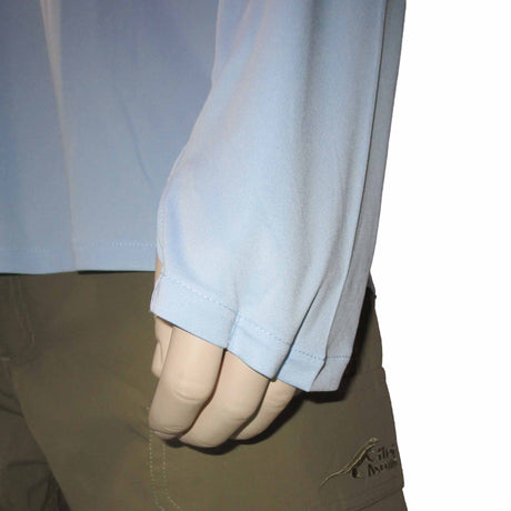 sun shirt with thumb loop