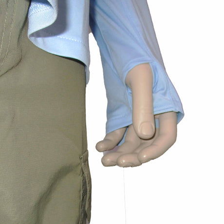 sun shirt with thumb loops