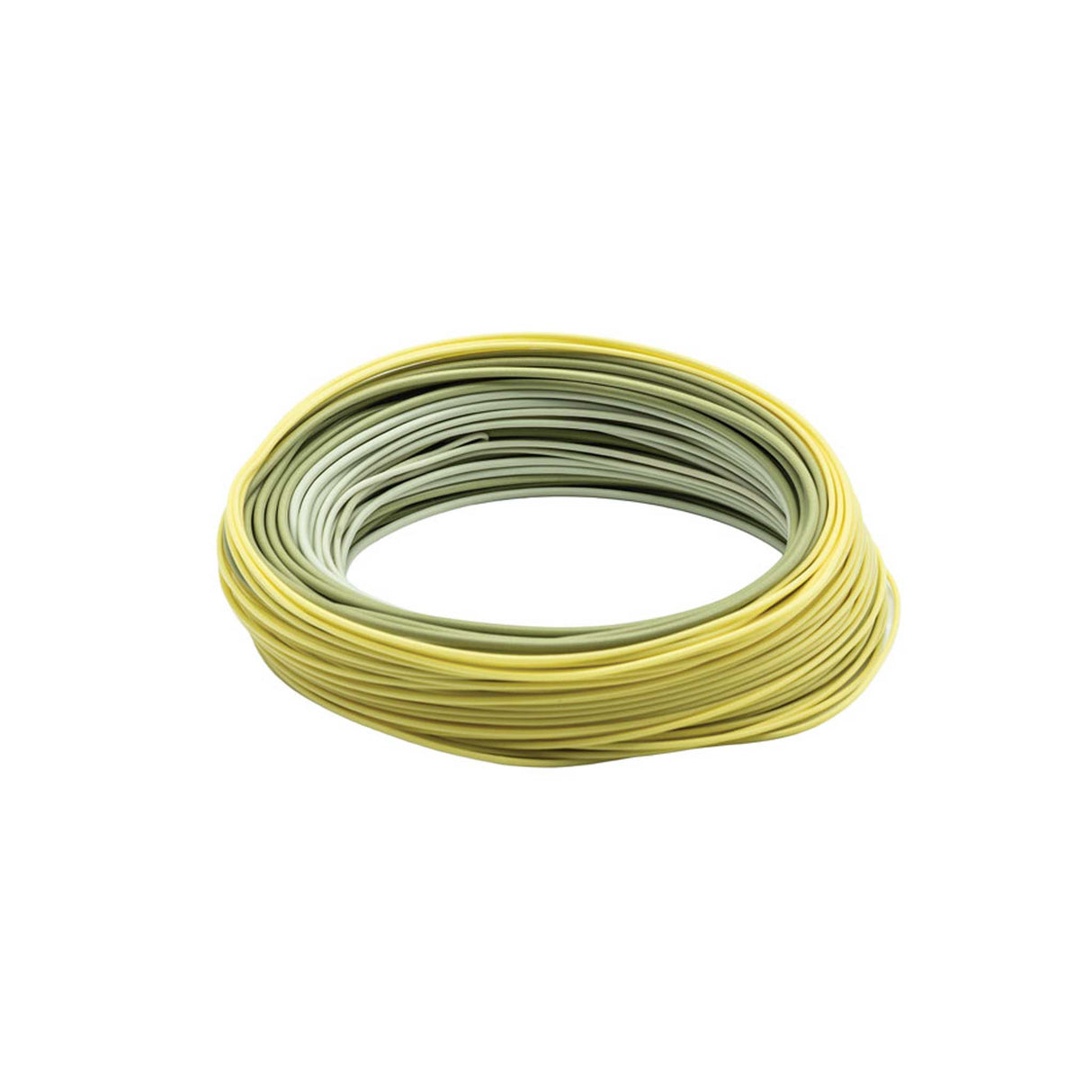 Scientific Anglers Amplitude Smooth Trout GP fly line coil in willow and moss green