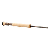 Sage Arrow fly rod — slim full-wells cork handle with cork and EVA fighting butt