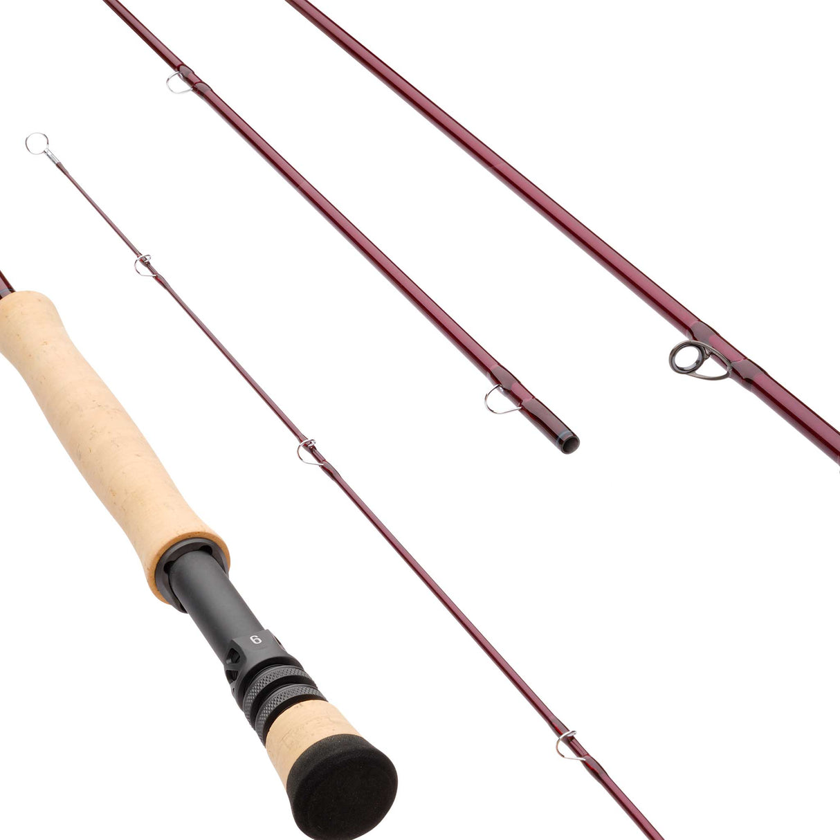Sage Power R8 fly rod — ultra-fast action R8 technology fly rod in Hot Rod Red