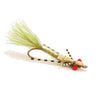 Red Eye Rubber Leg Damsel Olive