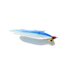 Salty Clouser Blue White