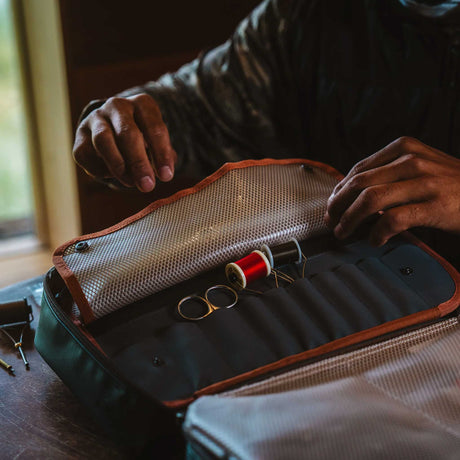 Fishpond Backwater Fly Tying Kit Bag life style