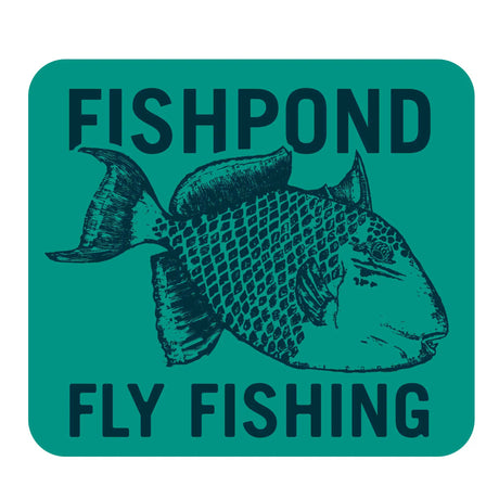Fishpond Trigger Fish Sticker