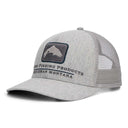 Simms Double Haul Icon Trucker Cap Hopper Head Heather