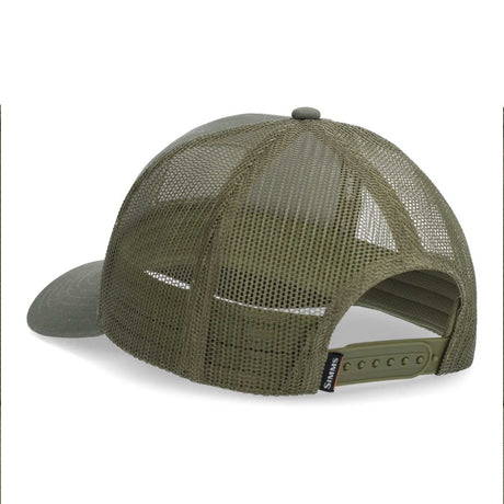 Simms Double Haul Icon Trucker Cap Back